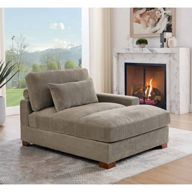 Alcott Hill Wynkoop Upholstered Chaise Lounge Reviews Wayfair